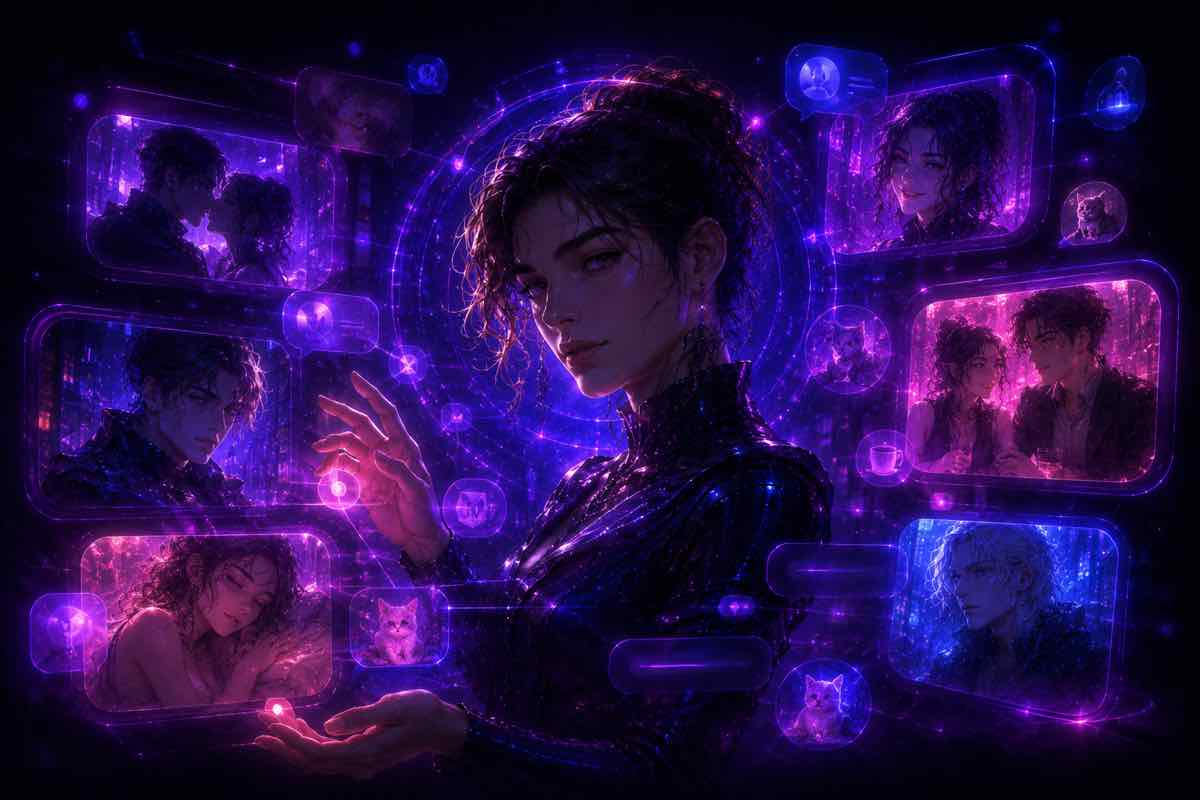 SpicyChat AI memory system — remembers past conversations and preferences