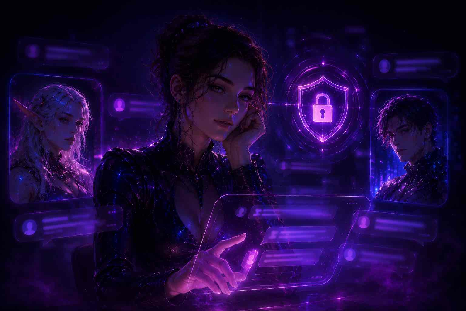 Private unfiltered AI chat experience on SpicyChat — discreet and secure